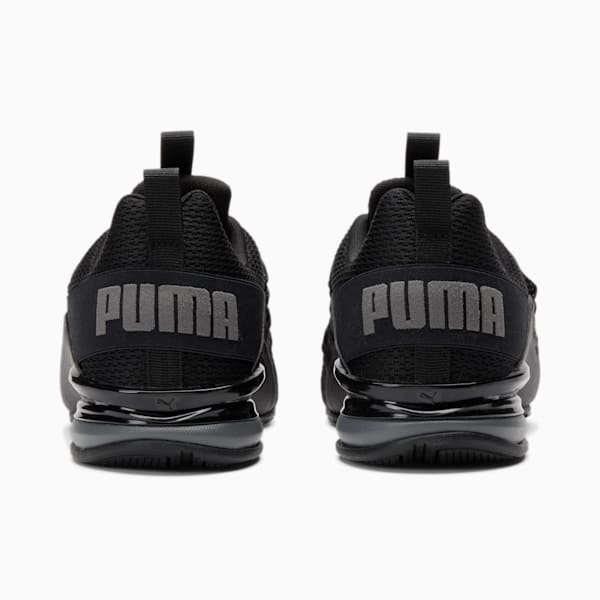 Zapatos para correr anchos para hombre Axelion Refresh, PUMA Black-Cool Dark Gray, extralarge