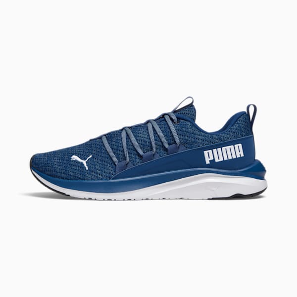SOFTRIDE One4All Knit Men's Running Shoes, Blazing Blue-PUMA White, extralarge