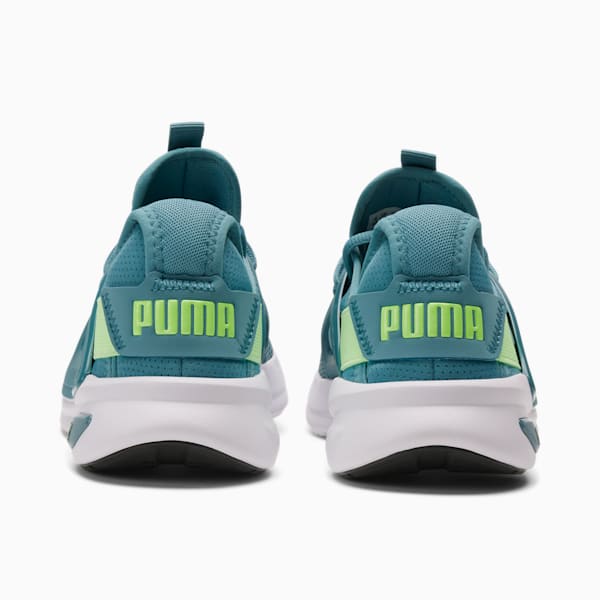 Tenis para correr Softride Enzo Evo para mujer, Bold Blue-Bold Blue-Speed Green, extralarge