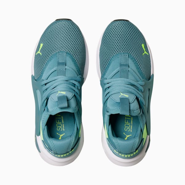 Softride Enzo Evo Women's Running Shoes, Bold Blue-Bold Blue-Speed Green, extralarge