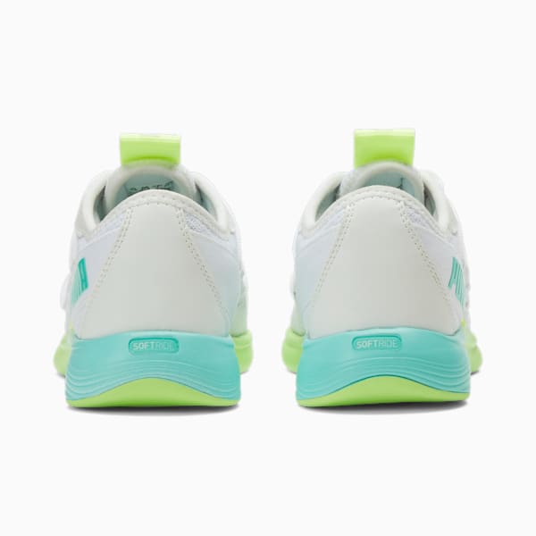 Zapatos para correr Star Vital Fade para mujer, PUMA White-Fast Yellow-Electric Peppermint