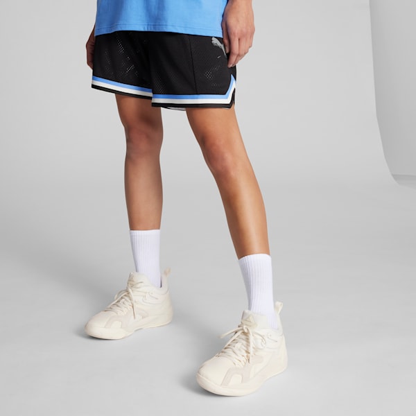 TRC Blaze Court NU Skylar Basketball Shoes, Frosted Ivory, extralarge