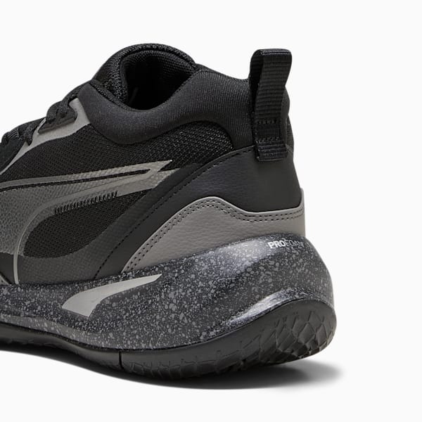 Tenis de basquetbol Playmaker Pro Trophies, Puma Aged Silver-Cast Iron-PUMA Black, extralarge