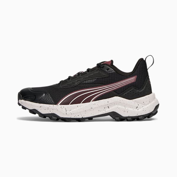 Zapatos para mujer Obstruct Profoam, PUMA Black-Dark Jasper-Feather Gray, extralarge