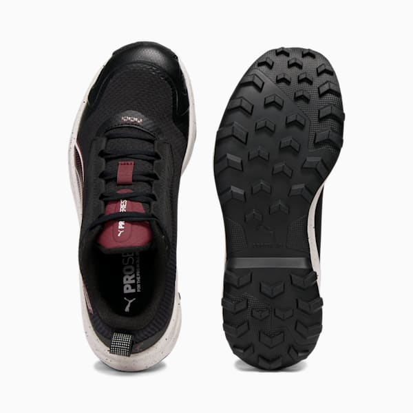 Zapatos para mujer Obstruct Profoam, PUMA Black-Dark Jasper-Feather Gray, extralarge