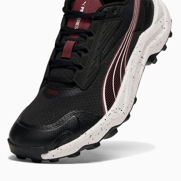 Obstruct Profoam Women's Shoes, PUMA Black-Dark Jasper-Feather Gray, extralarge