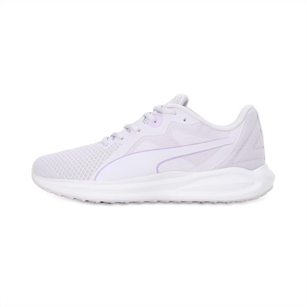 Twitch Runner Fresh Women's Shoes, Spring Lavender-Vivid Violet-PUMA White, extralarge-IND