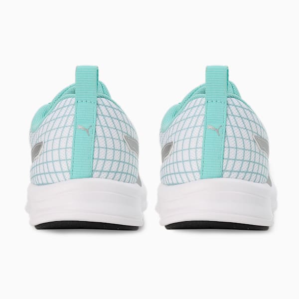 Supernal V3 Women's Running Shoes, Eggshell Blue-PUMA Black-PUMA White-PUMA Silver, extralarge-IND