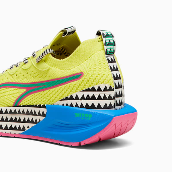 Chaussures d’entrainement NITRO™ Luxe PUMA x lemlem Femme, Yellow Burst-Racing Blue-Pink Glimmer, extralarge