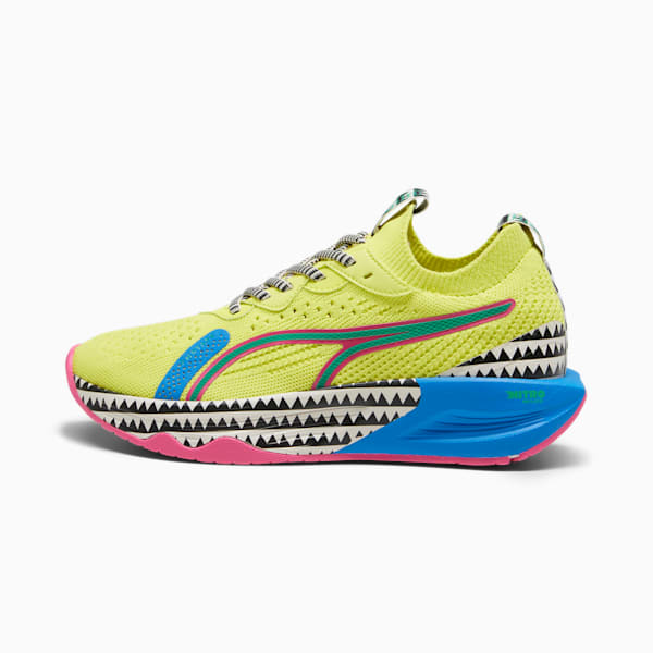 Chaussures d’entrainement NITRO™ Luxe PUMA x lemlem Femme, Yellow Burst-Racing Blue-Pink Glimmer, extralarge