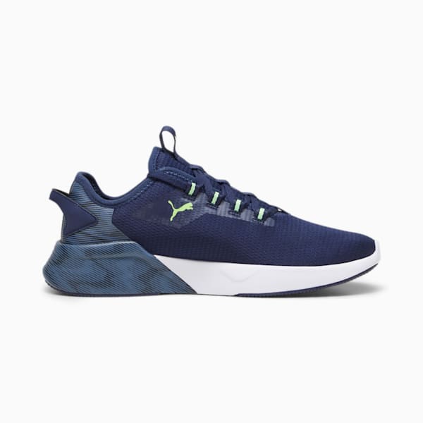 Retaliate 2 Hyperwave Unisex Unisex Running Shoes, PUMA Navy-Speed Green-Inky Blue-PUMA Black, extralarge-IND