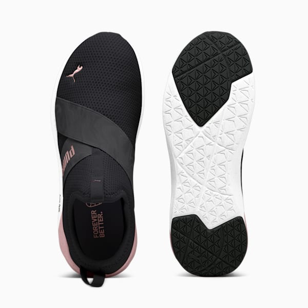 Tenis para correr Better Foam para mujer, PUMA Black-Future Pink-PUMA White, extralarge