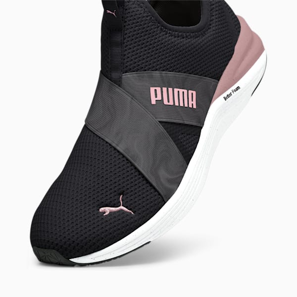 Better Foam Women's Running Shoes, PUMA Black-Future Pink-PUMA White, extralarge