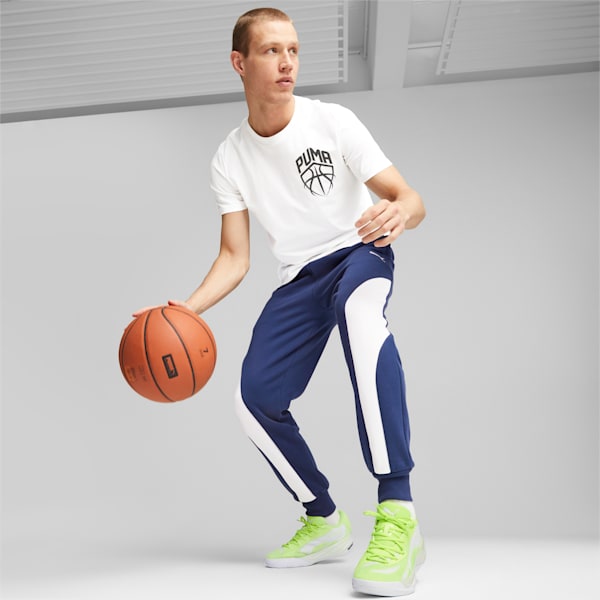 All-Pro NITRO™ Unisex Basketball Shoes, Lime Squeeze-PUMA White, extralarge-AUS