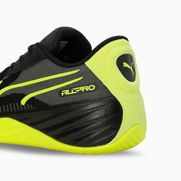 All-Pro NITRO™ Superior Cushioning Basketball Shoes, PUMA Black-Green Glare, extralarge-IND