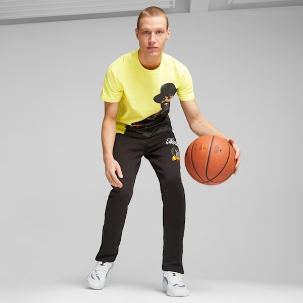 All-Pro NITRO™ Team Basketball Shoes, PUMA White-PUMA Navy-Lime Squeeze, extralarge-IND