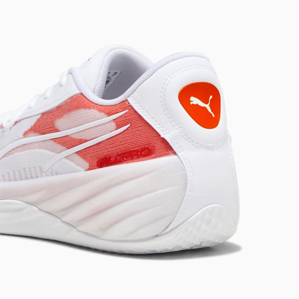 All-Pro NITRO™ Team Unisex Basketball Shoes, PUMA White-For All Time Red, extralarge-AUS