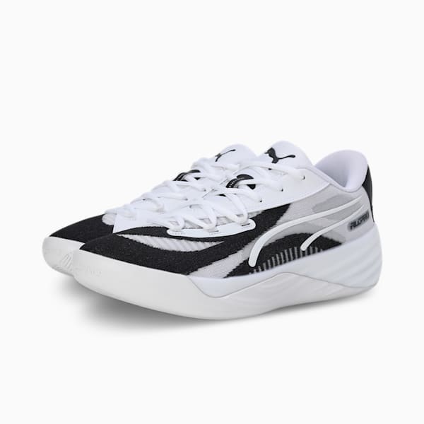 All-Pro NITRO™ Team Basketball Shoes, PUMA White-PUMA Black, extralarge-IND