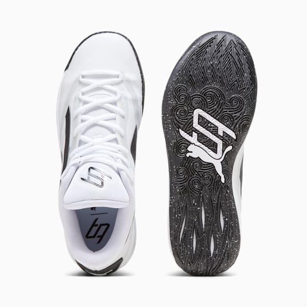 Souliers de basketball Stewie 2 Team Femmes, PUMA White-PUMA Black, extralarge