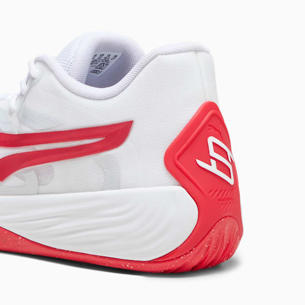 Souliers de basketball Stewie 2 Team Femmes, PUMA White-For All Time Red, extralarge