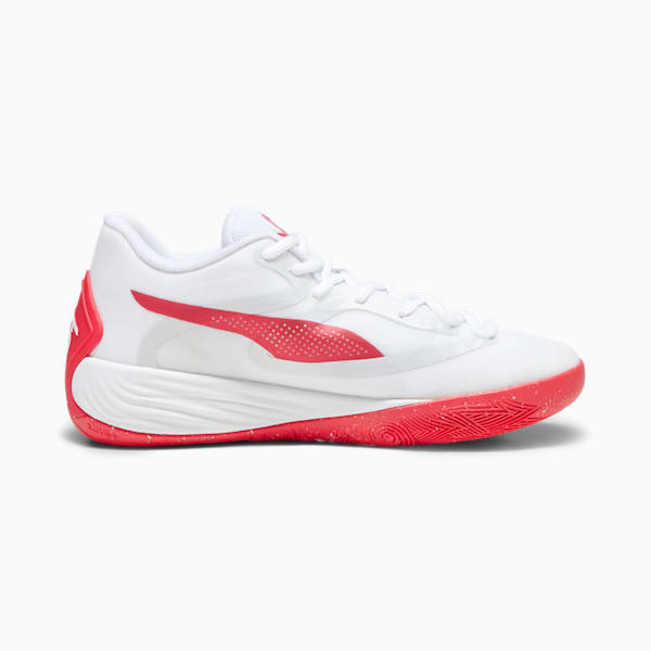 Souliers de basketball Stewie 2 Team Femmes, PUMA White-For All Time Red, extralarge