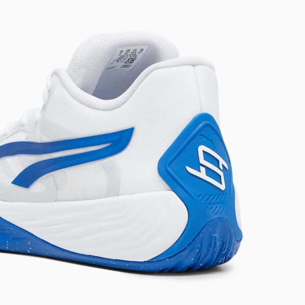 Souliers de basketball Stewie 2 Team Femmes, PUMA White-Clyde Royal, extralarge