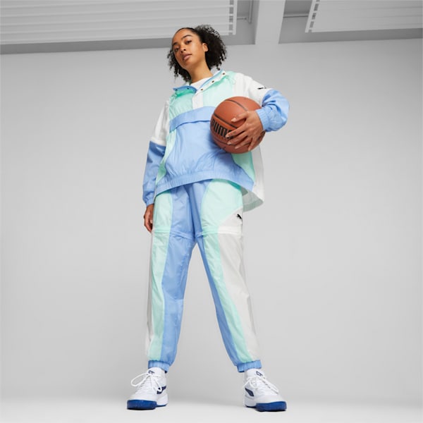 STEWIE x TEAM Stewie 2 Women's Basketball Shoes, PUMA White-Clyde Royal, extralarge