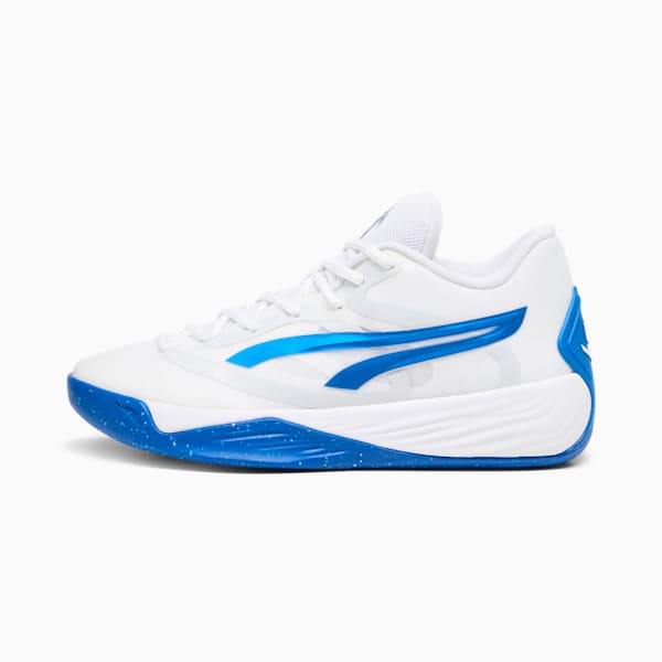 STEWIE x TEAM Stewie 2 Women's Basketball Shoes, PUMA White-Clyde Royal, extralarge