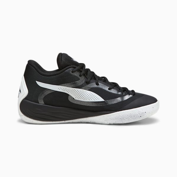 Stewie 2 Team Women's Basketball Shoes, PUMA Black-PUMA White, extralarge-IND