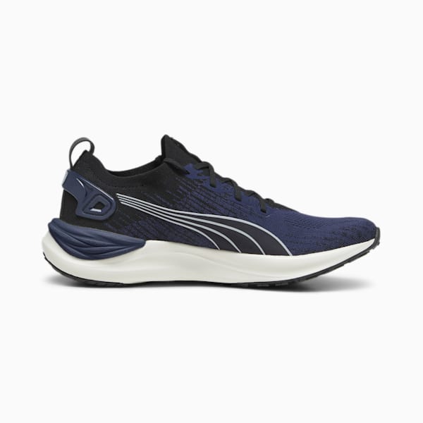 Electrify NITRO 3 Knit Men's Running Shoes, PUMA Navy-Cool Mid Gray-Gum, extralarge