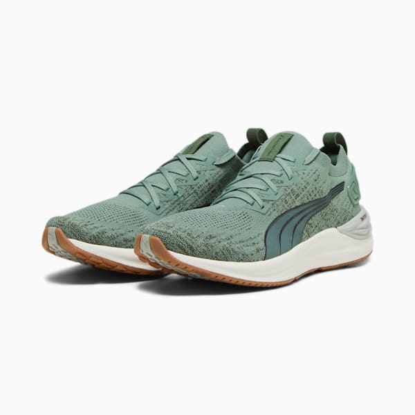 Electrify NITRO 3 Knit Running Shoes, Eucalyptus-Flat Dark Gray, extralarge