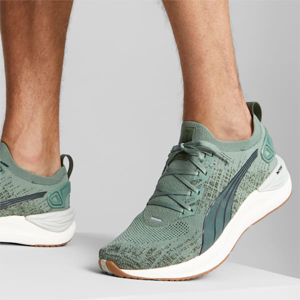 Electrify NITRO 3 Knit Running Shoes, Eucalyptus-Flat Dark Gray, extralarge