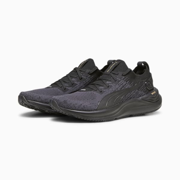 Electrify NITRO™ 3 Knit Women's Running Shoes, PUMA Black-Strong Gray, extralarge-AUS