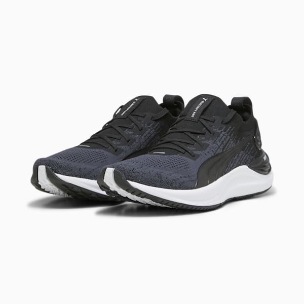 Electrify NITRO 3 Knit Women's Running Shoes, PUMA Black-PUMA White, extralarge-IND