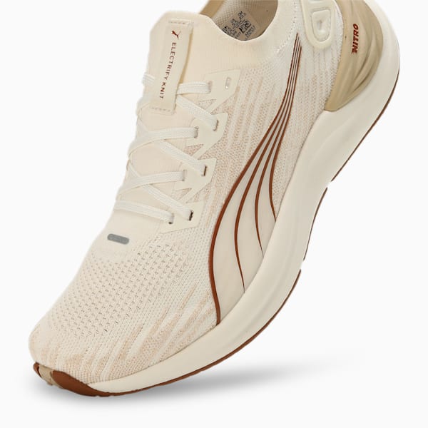 Electrify NITRO™ 3 Knit Women's Running Shoes, Warm White-Teak-Putty, extralarge-IND