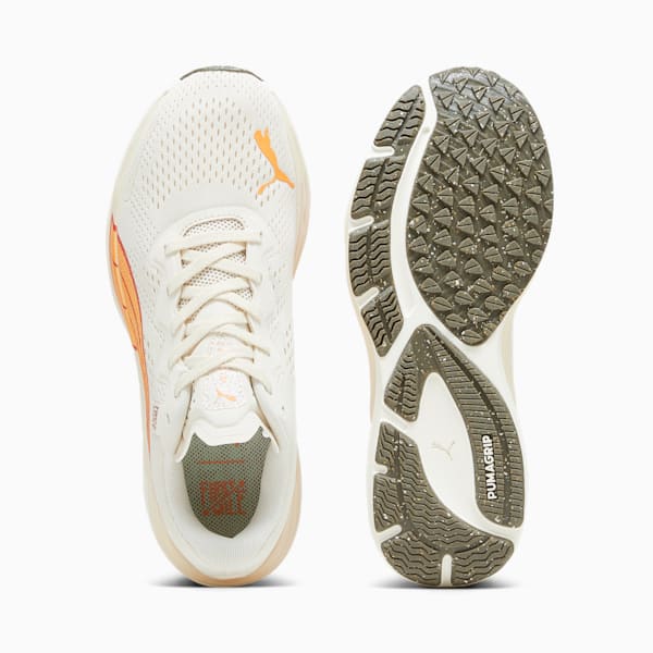 PUMA x FIRST MILE Velocity NITRO 2 Women's Running Shoes, Warm White-Bright Melon, extralarge-GBR