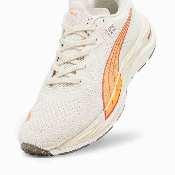 PUMA x FIRST MILE Velocity NITRO 2 Women's Running Shoes, Warm White-Bright Melon, extralarge-IND