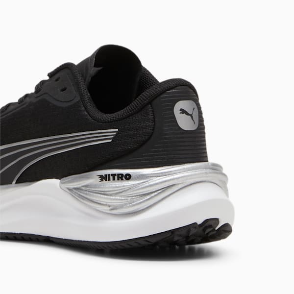 Electrify NITRO™ 3 Big Kids' Running Shoes, PUMA Black-PUMA Silver, extralarge