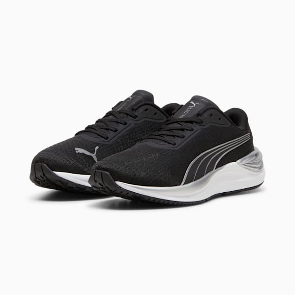 Chaussures de course à pied Electrify NITRO™ 3 Enfant et adolescent, PUMA Black-PUMA Silver, extralarge