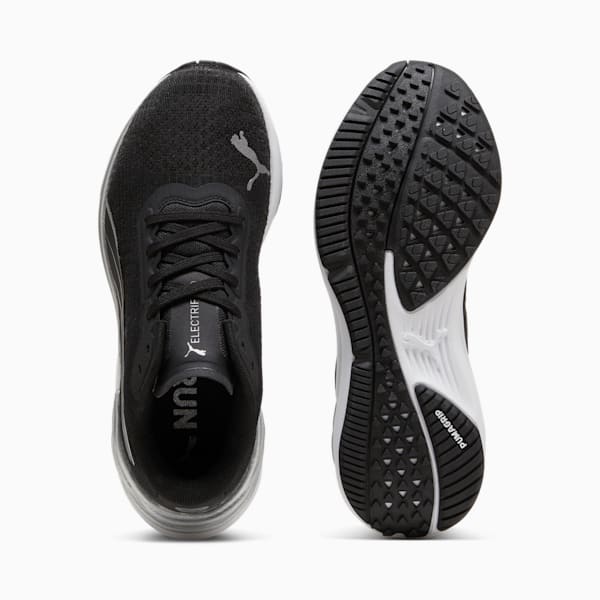 Tenis para correr infantiles Electrify NITRO 3, PUMA Black-PUMA Silver, extralarge