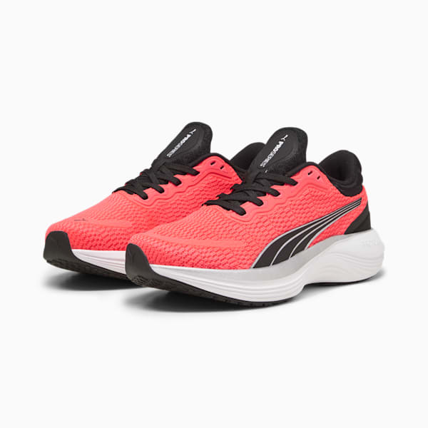 Zapatos deportivos Scend Profoam para jóvenes, Fire Orchid-PUMA Black-PUMA White, extralarge