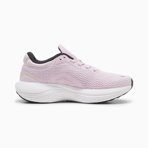 Zapatos deportivos Scend Profoam para jóvenes, Grape Mist-PUMA Black-Lime Pow, extralarge