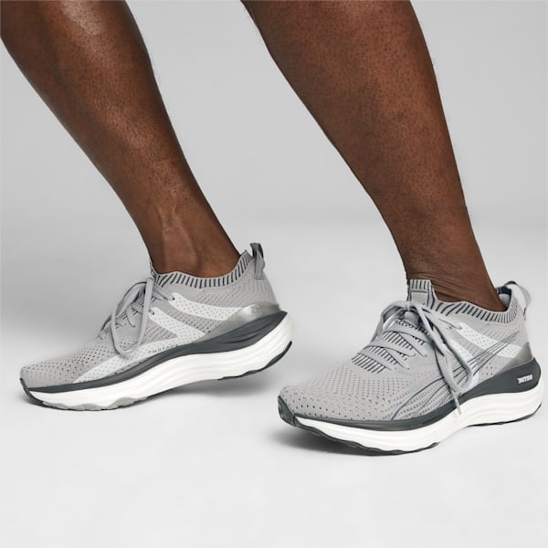 Zapatos para correr ForeverRun NITRO Knit para hombre, Concrete Gray-Flat Dark Gray, extralarge