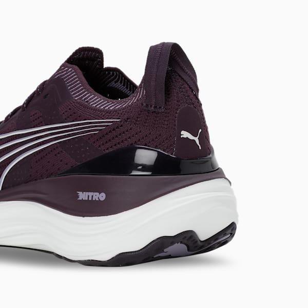 ForeverRun NITRO™ Knit Women's Running Shoes, Midnight Plum-Vapor Gray, extralarge-IND