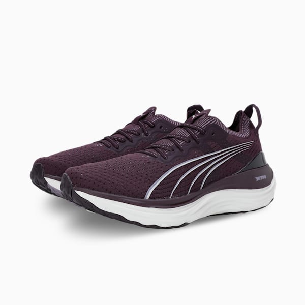 ForeverRun NITRO™ Knit Women's Running Shoes, Midnight Plum-Vapor Gray, extralarge-IND