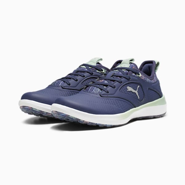 PUMA x LIBERTY Ignite Malibu Women's Golf Shoes, Navy Blazer, extralarge