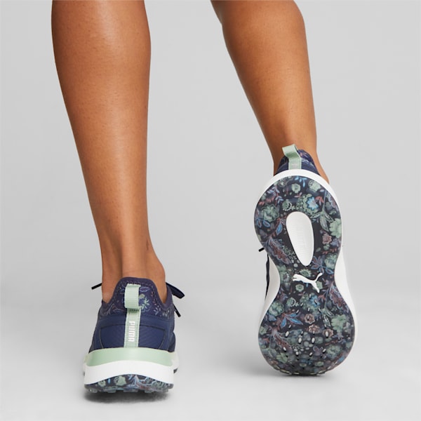 PUMA x LIBERTY Ignite Malibu Women's Golf Shoes, Navy Blazer, extralarge-GBR