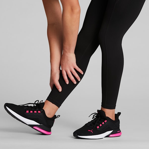 Souliers de course Cell Rapid Femme, PUMA Black-Glowing Pink-PUMA White, extralarge