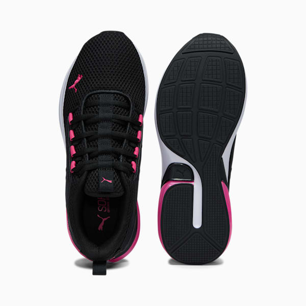 Souliers de course Cell Rapid Femme, PUMA Black-Glowing Pink-PUMA White, extralarge