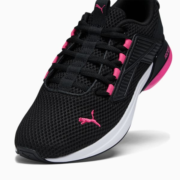 Souliers de course Cell Rapid Femme, PUMA Black-Glowing Pink-PUMA White, extralarge